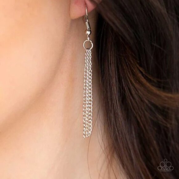 Gala Glimmer Purple Necklace - Picture 3 of 3